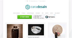 Desktop Screenshot of caradesain.com